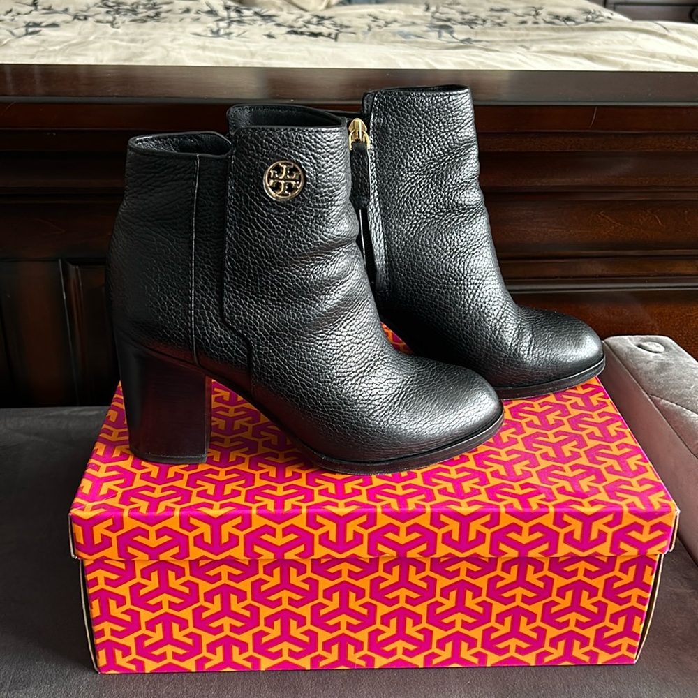 Tory Burch block heel bootie